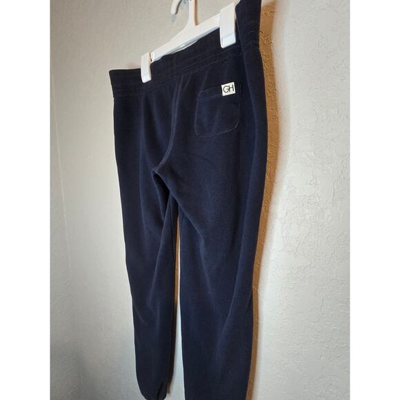 Gilly Hicks Sydney Womens Medium Pants Joggers Navy Blue Sweatpants Drawstring - Picture 5 of 13